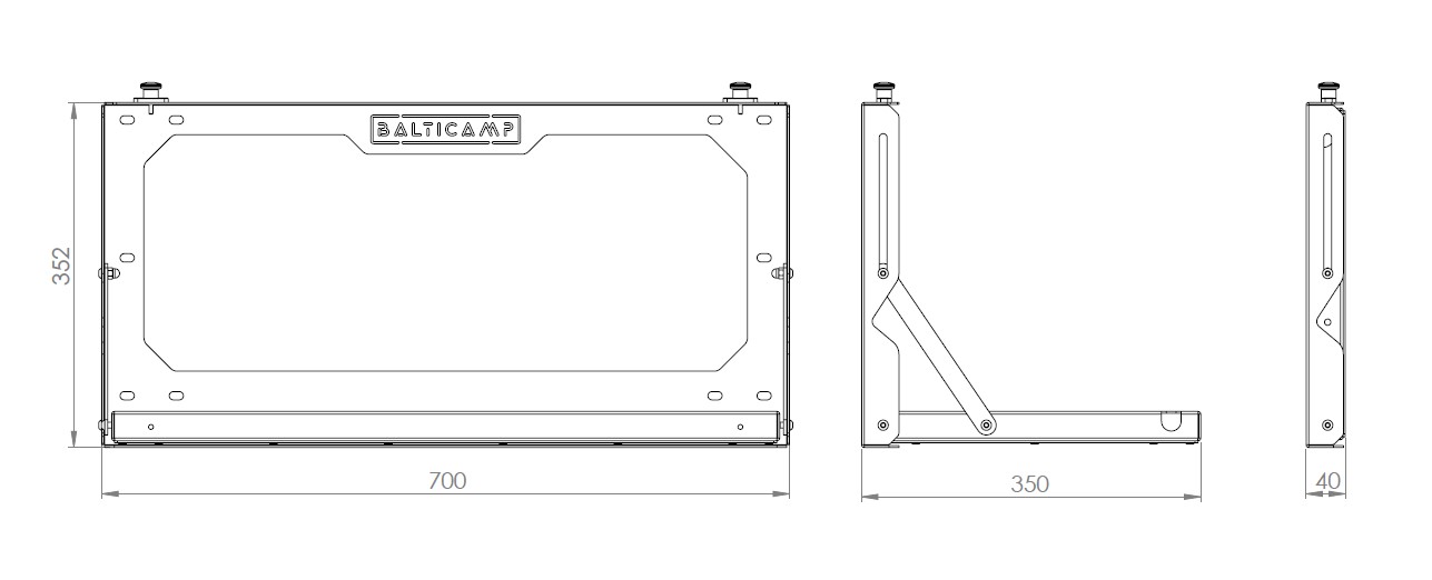 Stolik na klapę - obrazek 3